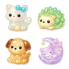 [Glasswork / Cute] Emoji 1