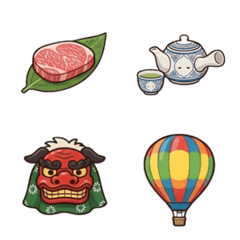 Cute! Saga Prefecture Emojis