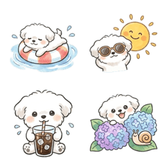 Daily Summer Maltese Emoji