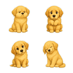 黃金獵犬繪本風1A