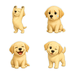 拉布拉多犬繪本風1A