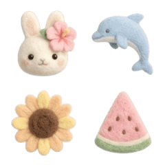 Cute fluffy emoji 20