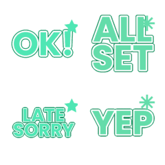 Got It! Quick Reply English Emoji