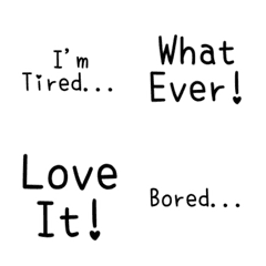 English Feelings Emoji