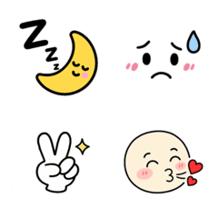 Simple Hand-Drawn Emoji for Everyday