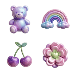 ぷくぷくグラデーション