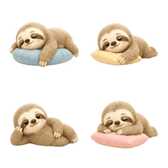 Fluffy and cozy weather / Sloth