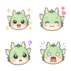 Pote Wakaba Dragon Daily Emoji