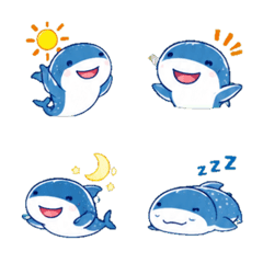Whale shark Daily Emoji