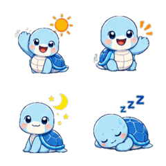 Green turtle Daily Emoji