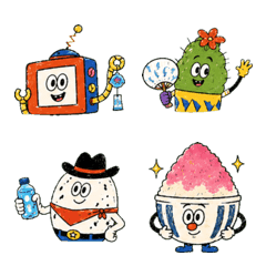 Summer Odd Friends E Emoji