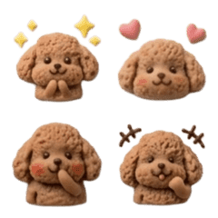 Daily Fluffy Toy Poodle emoji