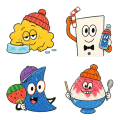 Summer Odd Friends D Emoji