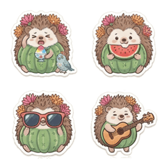 Dami-chan the Cactus Hedgehog: Summer Br