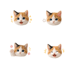 Mike the Calico Cat Emoji 2