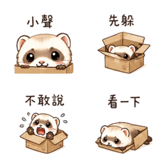 包裹雪貂｜收件短回