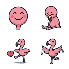 Cheerful Flamingo Everyday