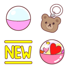 Colorful and Cute Gacha Emoji