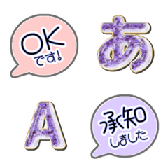 Color JP POP Alphabet multi  color 32