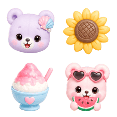Summer Fashion Bears