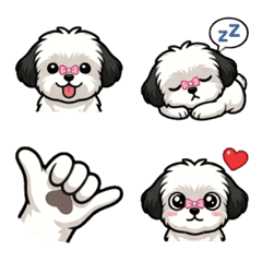 Shih Tzu Line Emoji 93