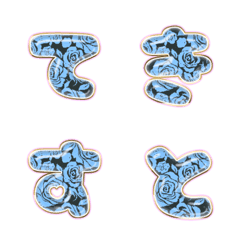 BIG JP WORD response action alphabet 673