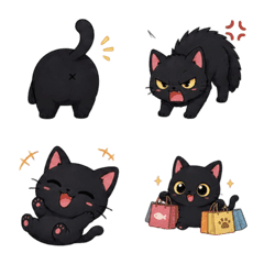Black Kitty Cute
