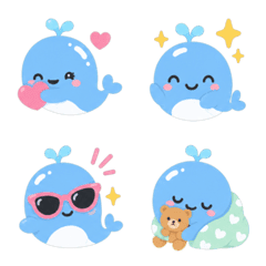 Bubble Round Whale Mood Pack