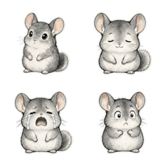 Chinchilla Ink Wash 1A