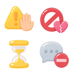 Cute Sign Quick Response Icon Pack