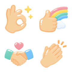 Animated Gesture Signal Reaction
