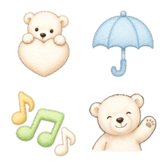 Shirokuma-kun: Everyday Emoji