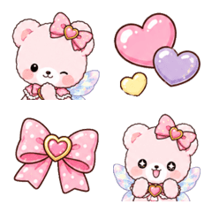 Candy Fairy Bear Emoji