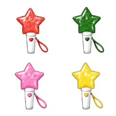 Oshi Color Star Penlights