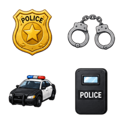 警察（40個表情符號）