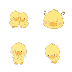 上班族每天可愛鴨子emoji 40
