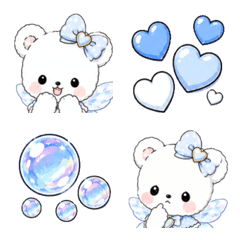 ゆるふわフェアリーベア♡絵文字
