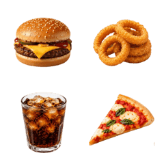 Real Fast Food Emoji