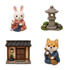 Clay Emojis * Japanese Dollhouse