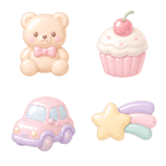Everyday Dreamy Puffy Emojis