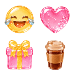 Glossy Glass Everyday Emoji