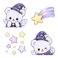 星空フェアリーベア♡絵文字
