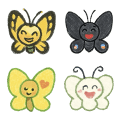 Crayon Butterfly Days
