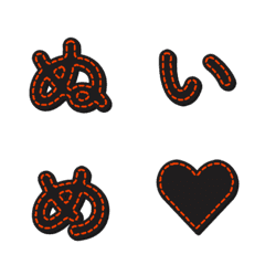 Handmade Stitch Letter Emoji DIY 114
