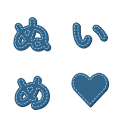 Handmade Stitch Letter Emoji DIY 110