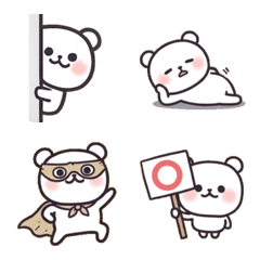 ゆきくま絵文字1