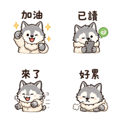 羊毛狼｜冷天問候