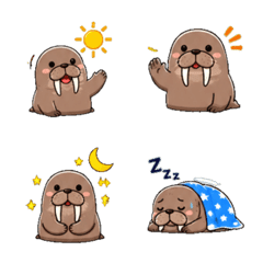 Atlantic walrus Daily Emoji