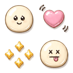 ぷっくり　いろいろ　表情　絵文字