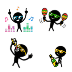 simple human party people